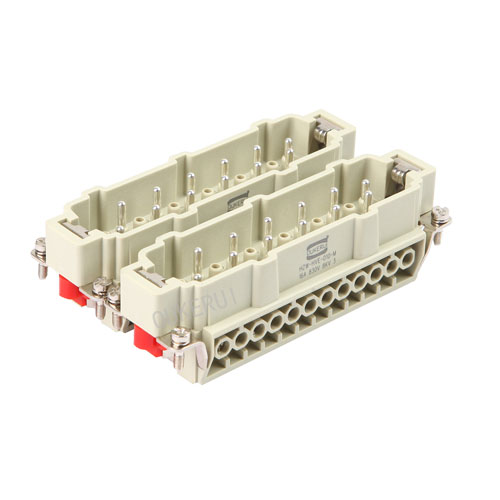 Đầu nối nam hạng nặng 20 chân 16A 830V
