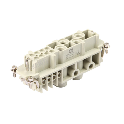 Đầu nối nặng 4/8 chân 400V Chèn nữ