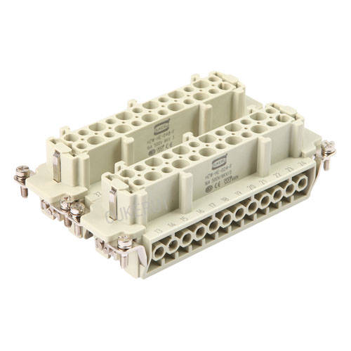 48 Pin 16A 500V Heavy Duty Connector Nữ Chèn