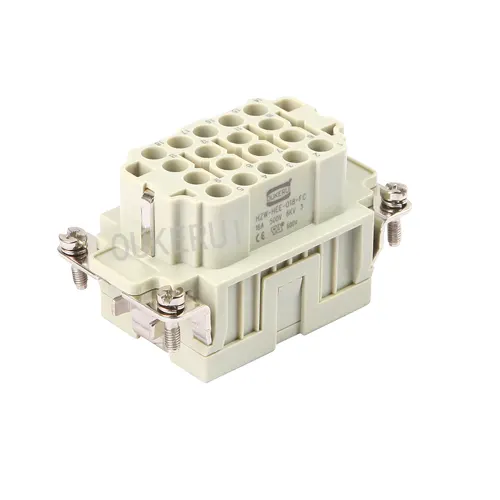 EE 18 Pin Đầu nối nhiệm vụ nặng nề Chèn nữ